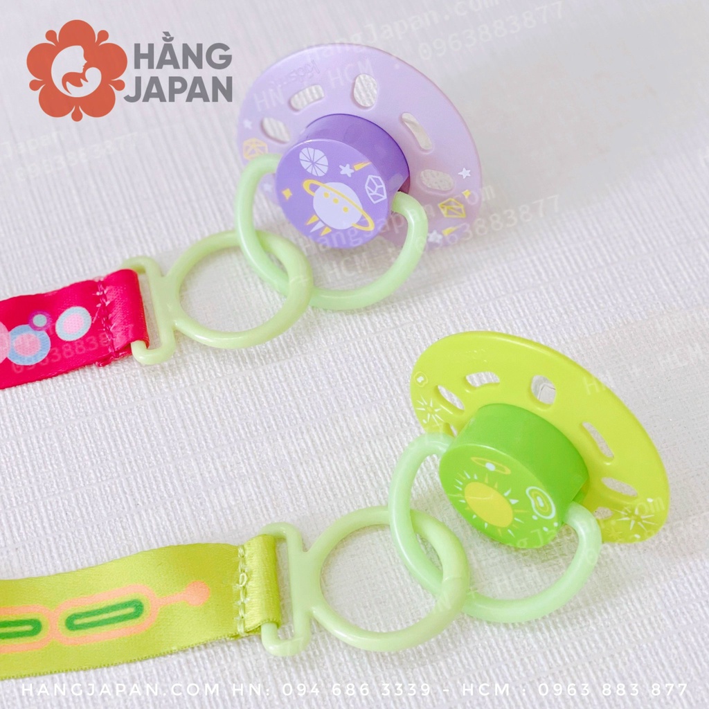Ty ngậm dạ quang Kidsme tặng kèm dây giữ sz S/M