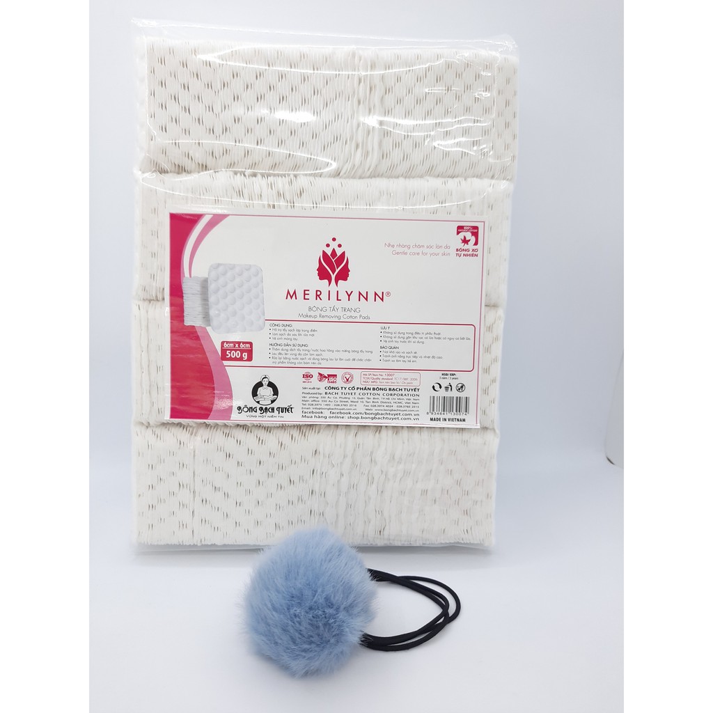 BÔNG TẨY TRANG MERILYNN HẠT MASSAGE GÓI 500GR kèm quà tặng - KOTTON | BigBuy360 - bigbuy360.vn