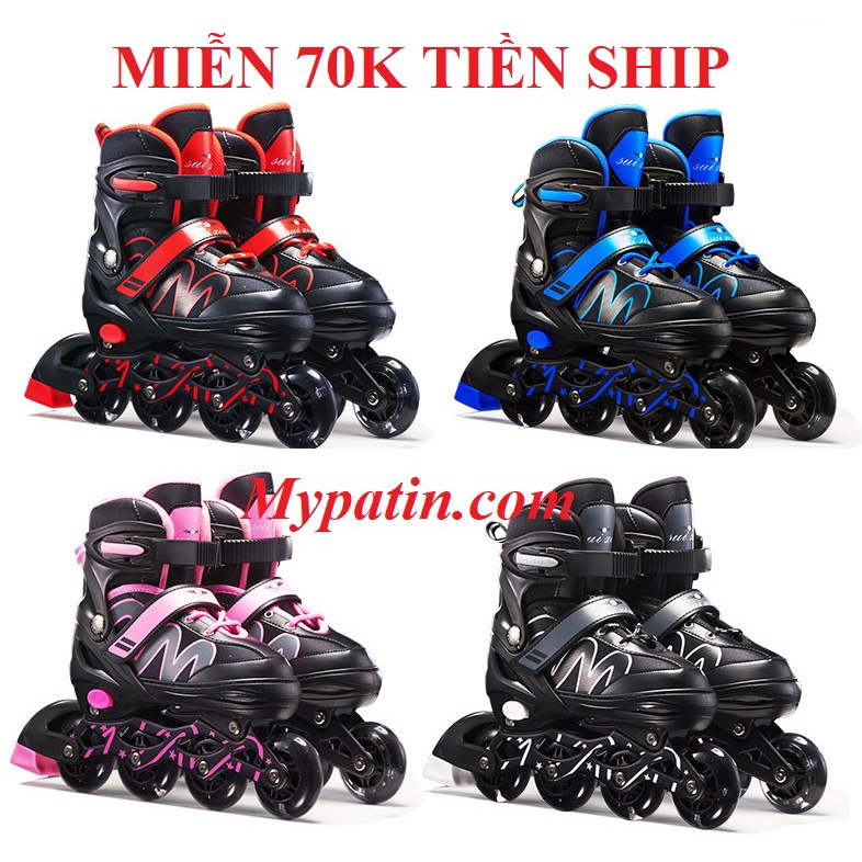 Giày Patin Ernam trẻ em cute, có quà tặng khi mua giày trượt Patin