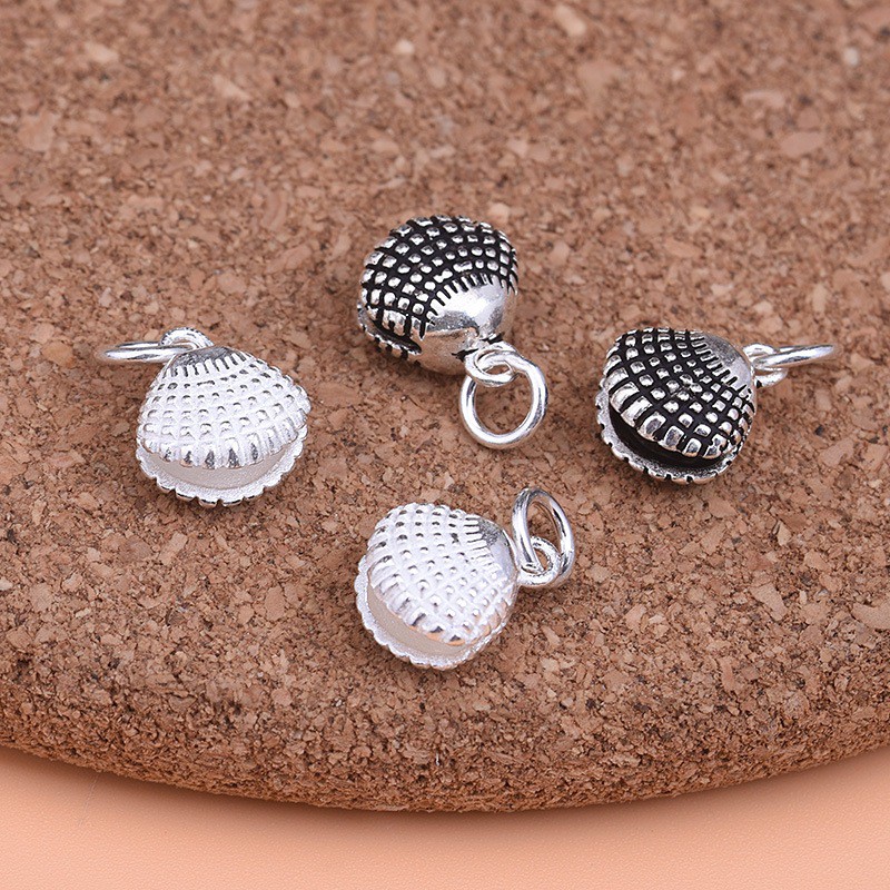 Charm bạc móc treo sò biển - Charm Bạc 925 - Mã CA300 CB156