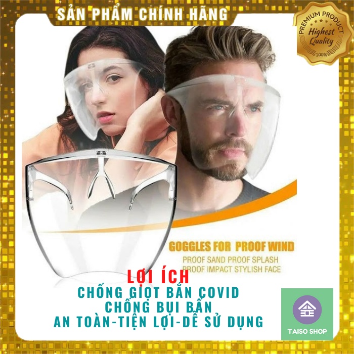 [HÀNG TỐT] Kính Bảo Hộ Trong suốt Cho Người Lớn, Kính Chống Giọt Bắn