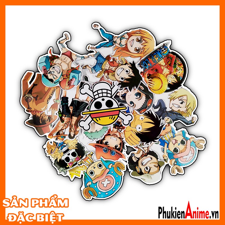 hình dán sticker anime One Piece - Đảo Hải Tặc