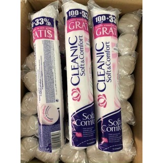 Bông tẩy trang Cleanic Soft & Comfort