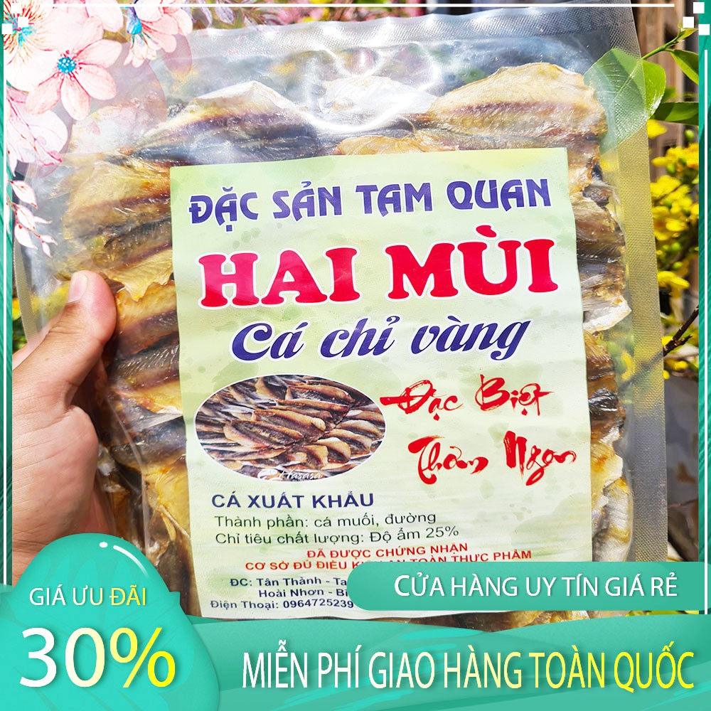 Khô Cá Chỉ Vàng Loại 1 Khô Chuẩn 1 Nắng 500gr Cho Người Sành Ăn | BigBuy360 - bigbuy360.vn