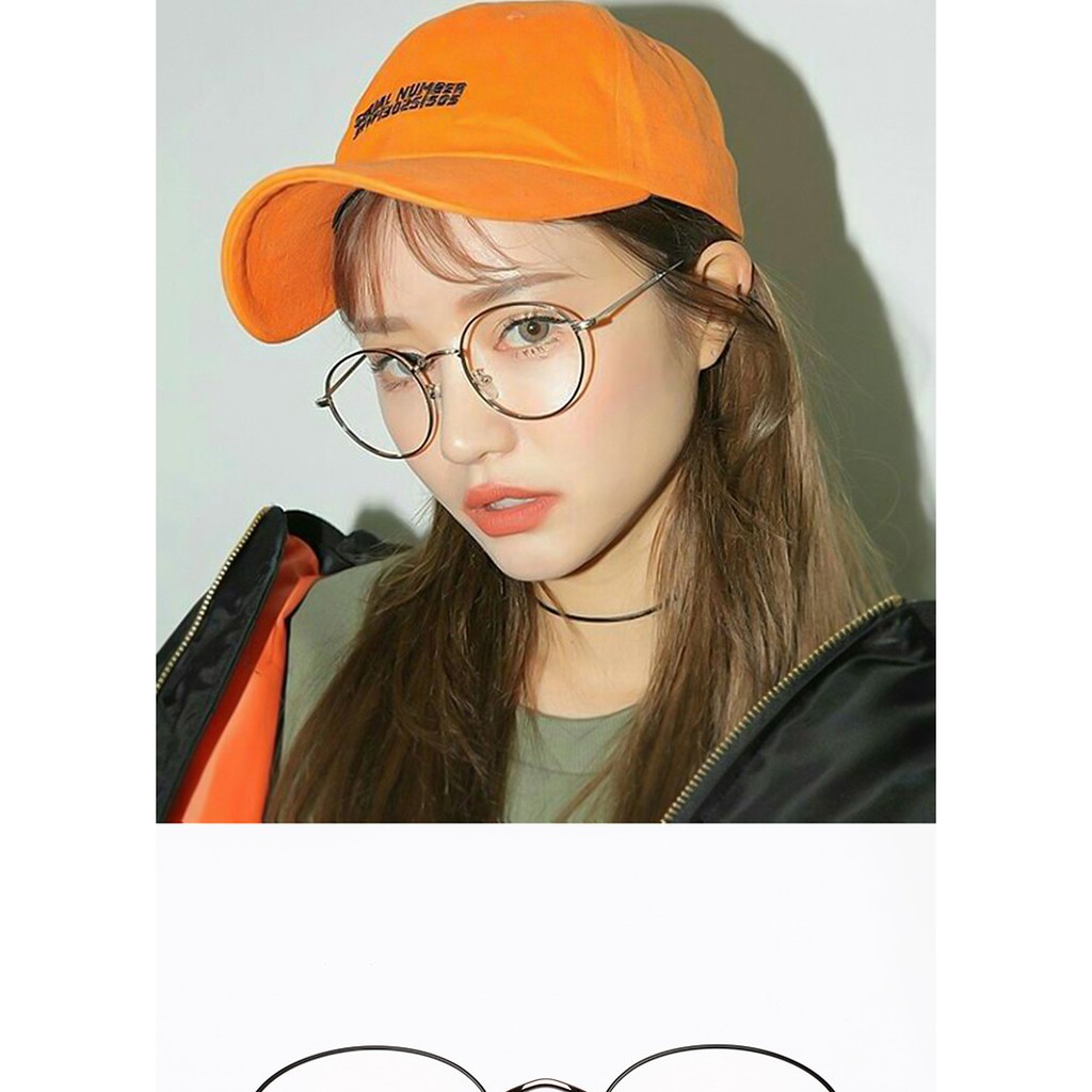 Mắt Kính Gọng Tròn Thời Trang Cho Nam Nữ