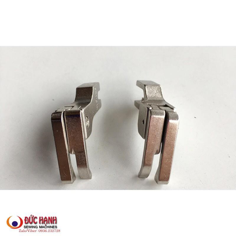 Chân vịt mí TRÁI PHẢI máy may công nghiệp 1kim SẮT - NHỰA