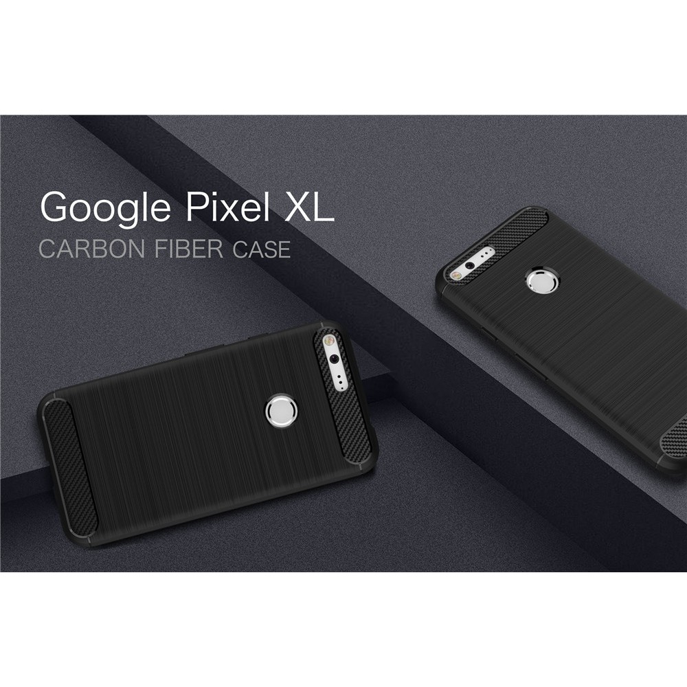 Ốp Lưng Google Pixel XL Dẻo Cacbon Phay Xước Chống Sốc