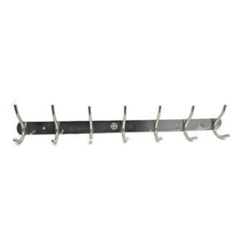 Mắc Áo  Inox 7 Mấu  VINATABA - Mắc Áo Đôi,  Mắc Áo Đơn Inox Không Gỉ , Bền Đẹp