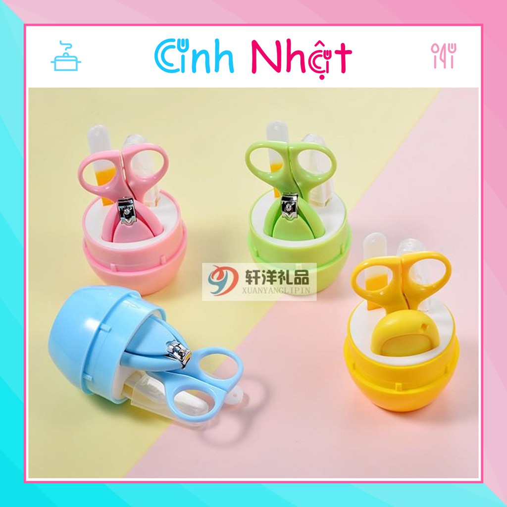 SET 4 MÓN BẤM MÓNG TAY CHO BÉ