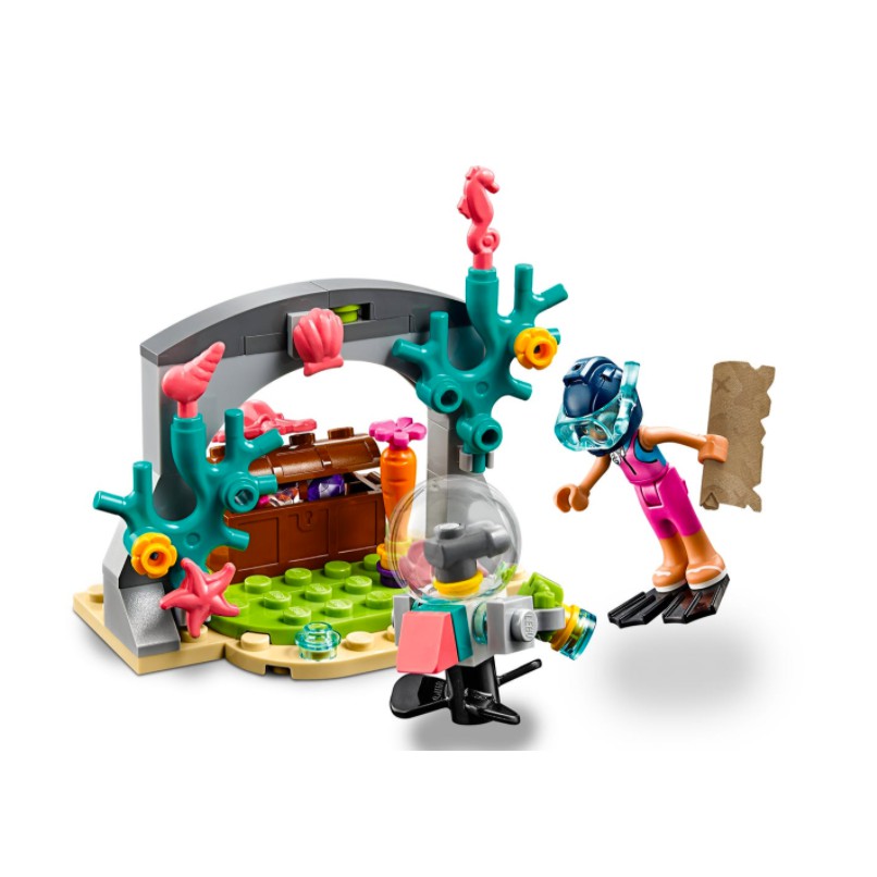 [Chính hãng] LEGO FRIENDS 41381 Du Thuyền Giải Cứu Sinh Vật Biển (Rescue Mission) - HÀNG NHẬP NGUYÊN ANH