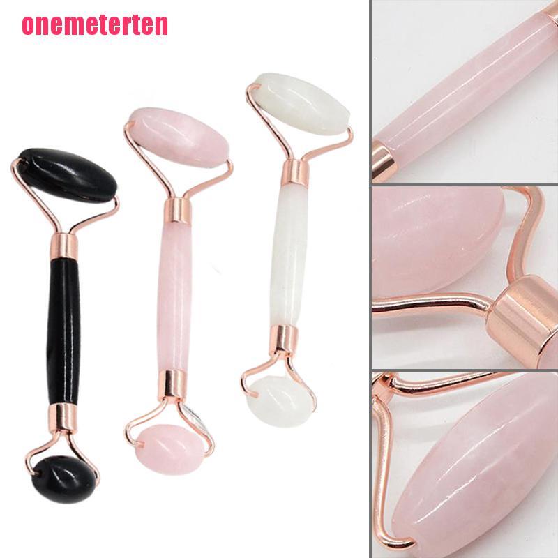 【TEN】Beeswax Double Headed Face Massager Roller Facial Body Treatment Beauty To