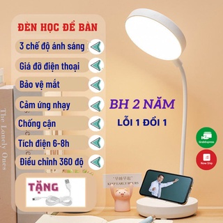 Đèn Học Để Bàn Đèn Học Tích Điện Chống Cận Cảm Ứng Thông Minh DEN.DAIKI