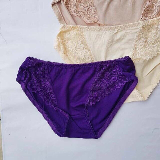 Combo 10 quần lót cotton phối ren siêu đẹp êm nhẹ