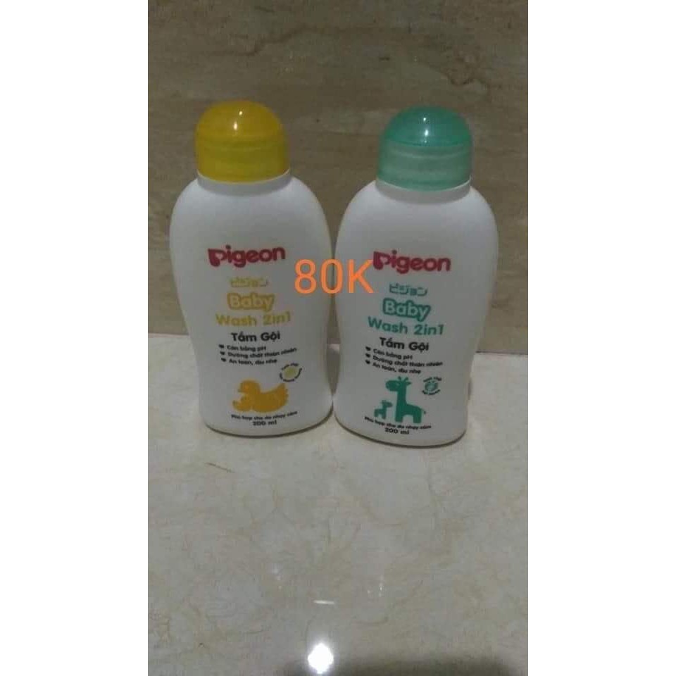 Tắm - Gội Pigeon  2 Chai 200ml