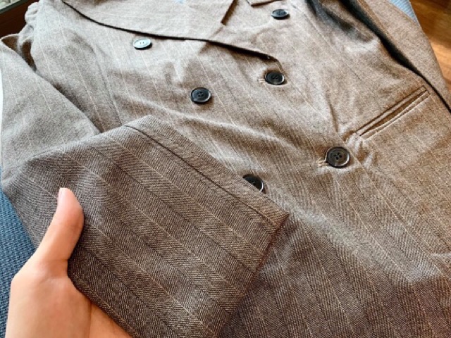 Áo vest hai lớp kẻ màu siêu tây | BigBuy360 - bigbuy360.vn