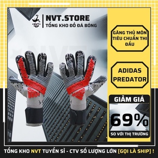 Găng tay thủ môn Adidas Predator có xương, bao găng tay câu lạc bộ trẻ em/người lớn cao cấp siêu dính giá rẻ - NVT.store