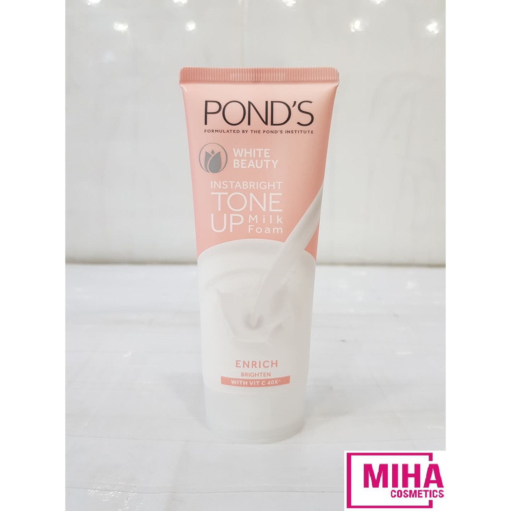 Kem sữa rửa mặt dưỡng trắng nâng tông Pond's White Beauty 100g