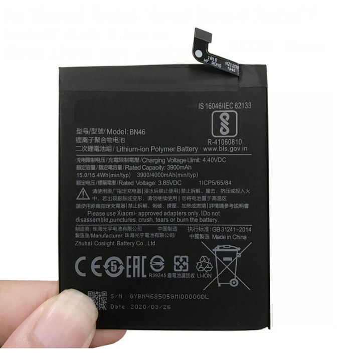 Thay pin redmi note 8 chính hãng, pin xiaomi redmi note 8