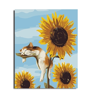 Bộ Tranh Sơn Dầu DIY Với Kích Thước 15.74x19.68 Inch Để Trang Trí Nhà XZ6200YH066 WCL