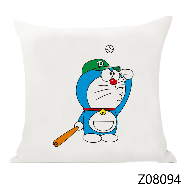 Vỏ Gối Họa Tiết Hoạt Hình Doraemon Dễ Thương Phong Cách Nhật Bản