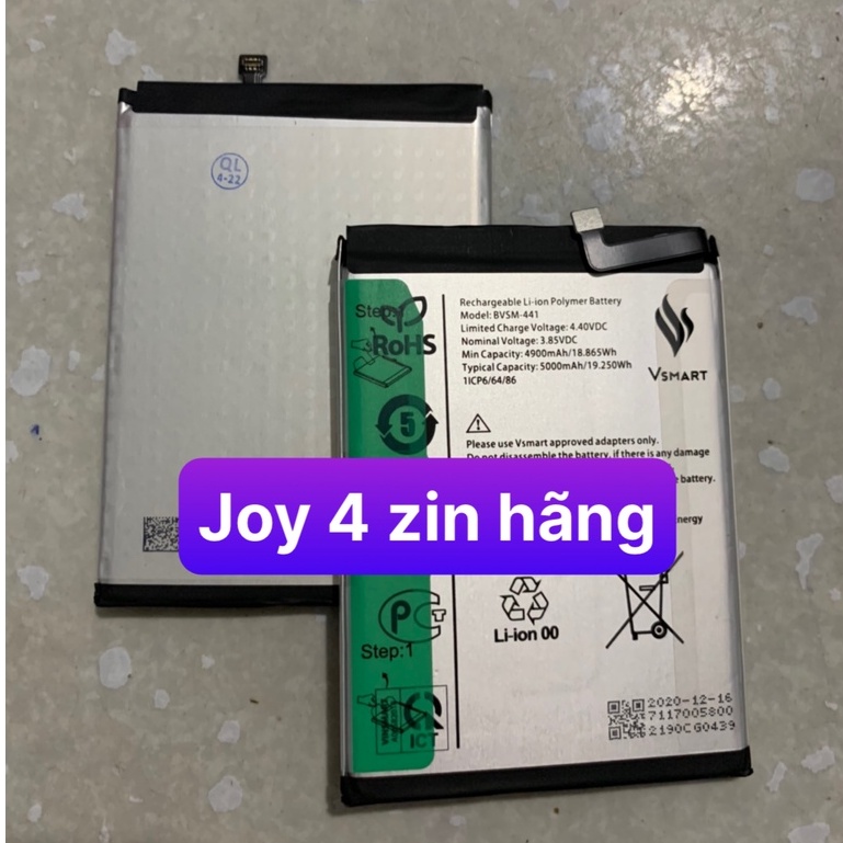pin vsmart Joy 4 / BVSM-441 / pin zin hãng 5000mAh