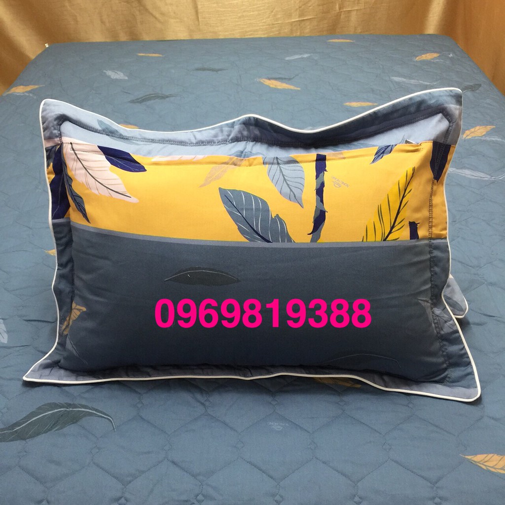 Vỏ gối đơn cotton Sông Hồng 45*65