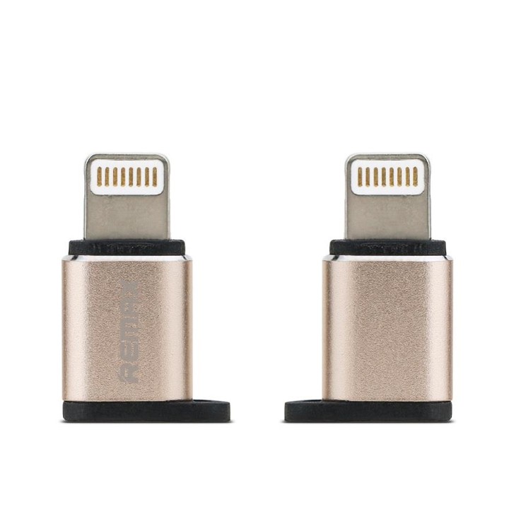 Đầu chuyển từ MicroUsb sang Lighning Remax RA-USB2