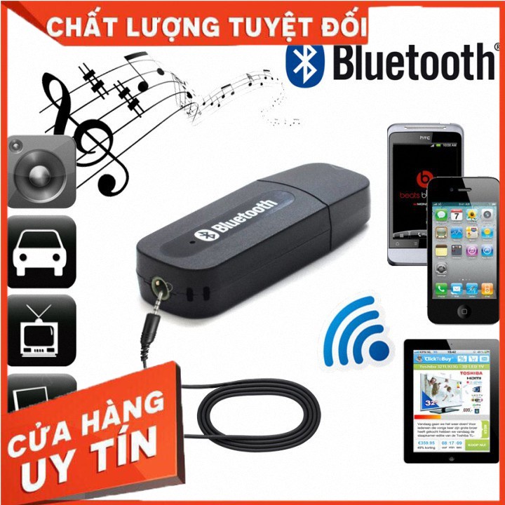 USB Bluetooth Chuyển Đổi Loa Thường Thành Loa Bluetooth Gọn