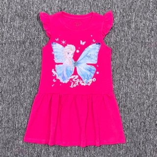 Váy bé gái elsa cotton dọn kho xả sale