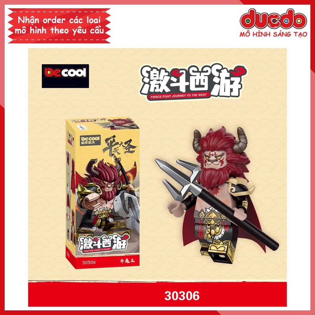 DCOOL 30301 - 30306 Minifigures các nhân vật Tây Du Ký - Đồ chơi Lắp ghép Xếp hình Mô hình Mini Tôn Ngộ Không
