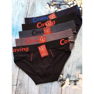 Quần lót nam - sịp nam thương hiệu Caving cotton 4 chiều hay thun lạnh - MÃ: CV01