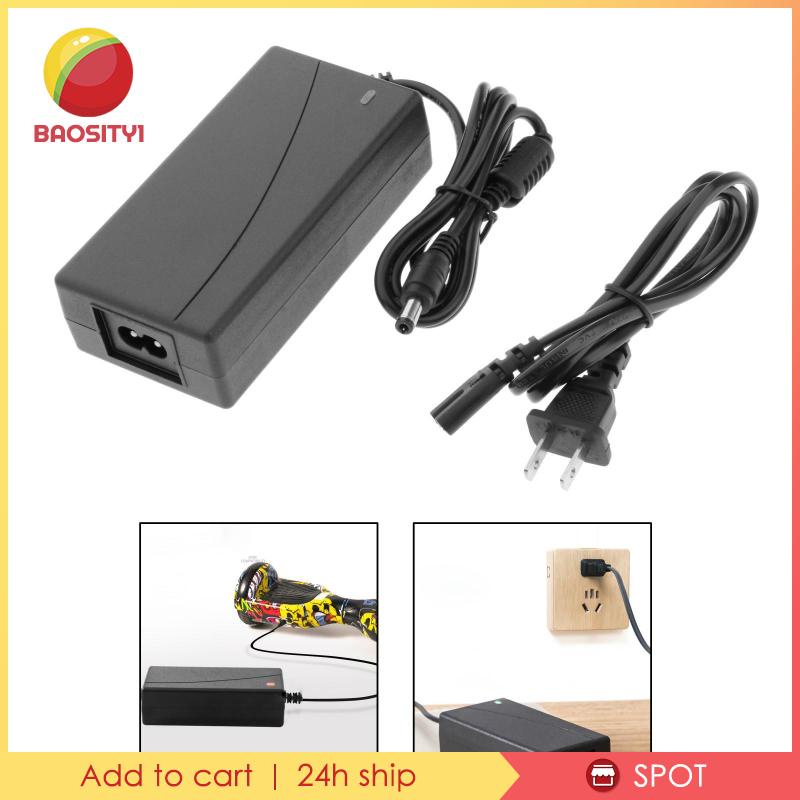 Bộ Sạc Nguồn DC 5.5mm 42V 0.8A Cho Xe Đạp Điện