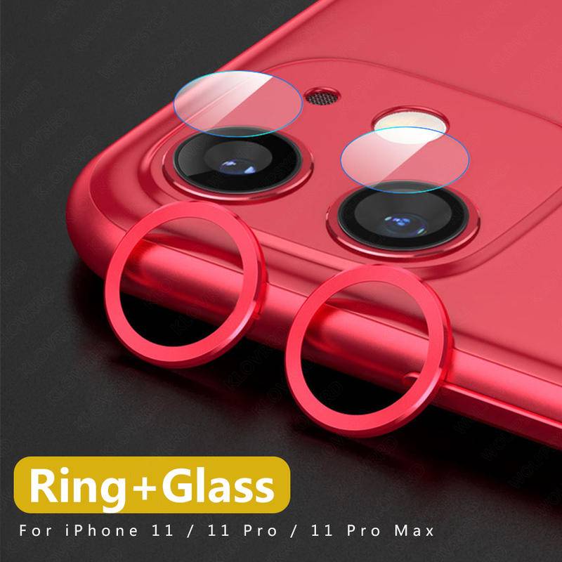Vòng kim loại bảo vệ camera sau thích hợp cho iPhone 11 Pro Max iPhone11
