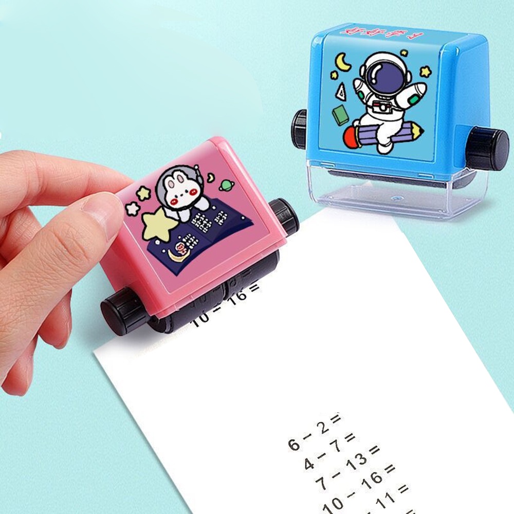 + / - Đồ Chơi Con Dấu Lăn Dùng Dạy Học Toán Tiểu Học Vui Nhộn Cho Học Sinh Tiểu Học