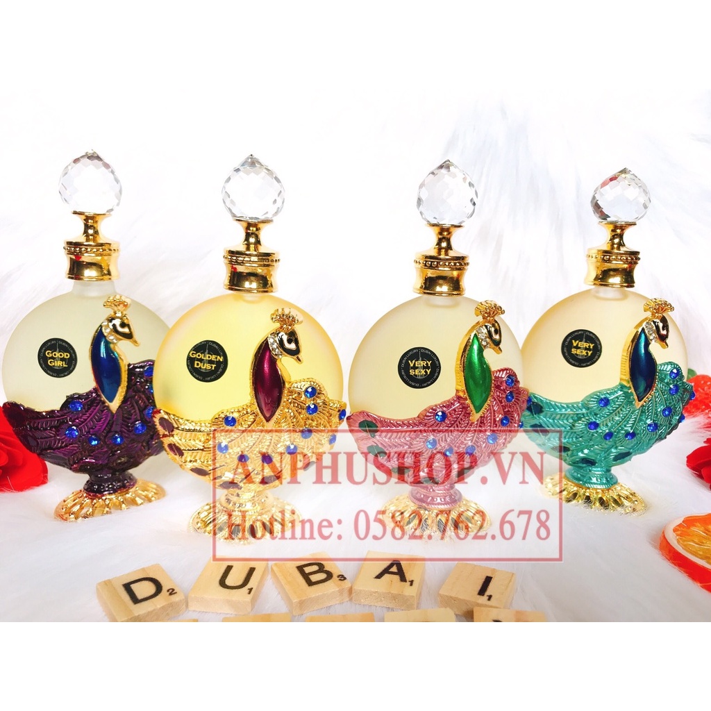 Tinh dầu nước hoa Dubai phượng hoàng 15ml, Tinh dầu nước hoa Dubai cao cấp  - Sản phẩm chính hãng
