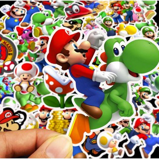 Sticker dán cao cấp MARIO Cực COOL ms#25