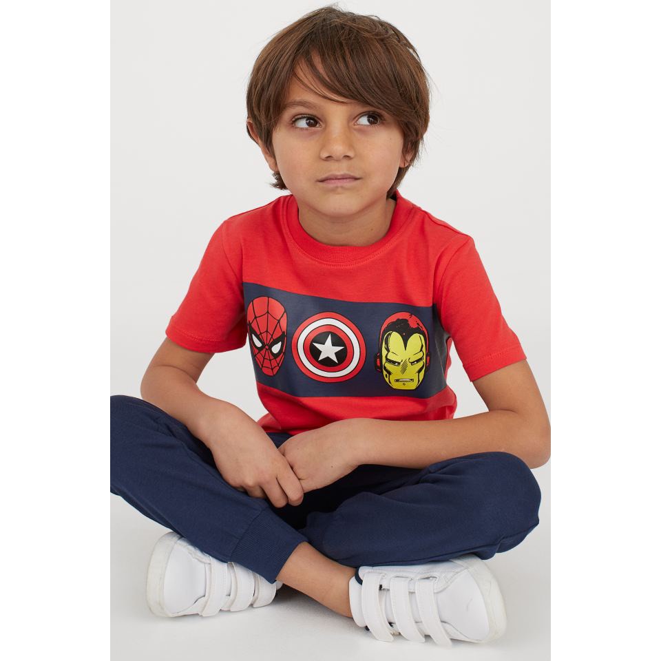 Áo thun Spiderman H M tay ngắn