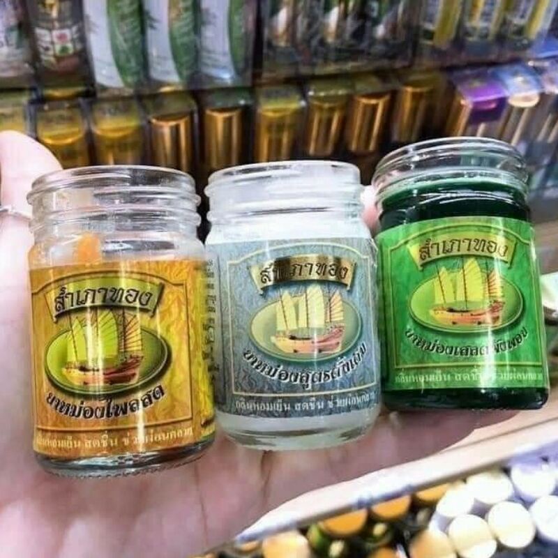 Dầu Cù Là Cánh Buồm Thái lan - Dầu nóng