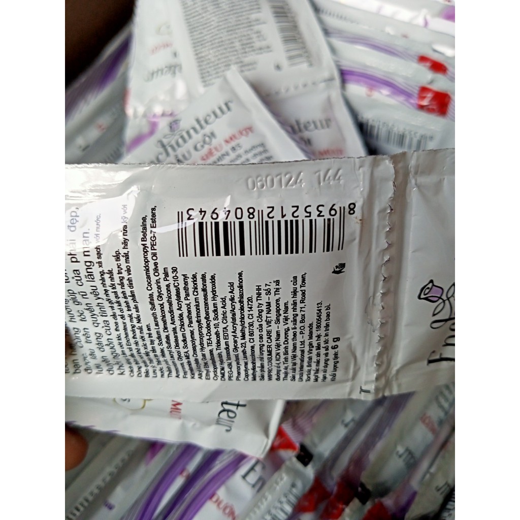 10 Gói Dầu Gội Enchantuer 6g