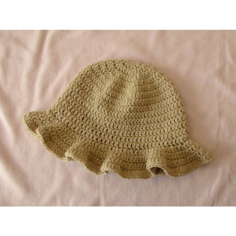 NÓN LEN MÓC VÀNH BÈO GỢN NHẸ HANDMADE