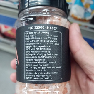Muối hồng Vipep himalayan 250g.