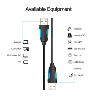 CÁP USB 3.0 2 ĐẦU ĐỰC VENTION VAS-A18-B150
