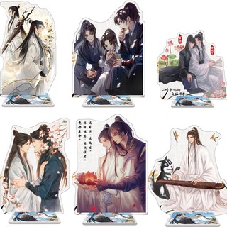 Standee HUSKY VÀ SƯ TÔN MÈO TRẮNG CỦA HẮN, Sở Vãn Ninh, Mạc Nhiên, Đạp Tiên Đế Quân 15,16cm