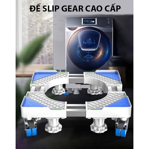 Chân đế kê máy giặt, tủ lạnh Slip Gear chống rung lắc [Shop TyConX.vn]