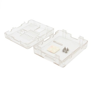 Transparent Color Abs Case for Raspberry Pi Model 3 A+(Plus)