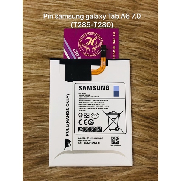 Pin samsung galaxy Tab A6 7.0(T285-T280)