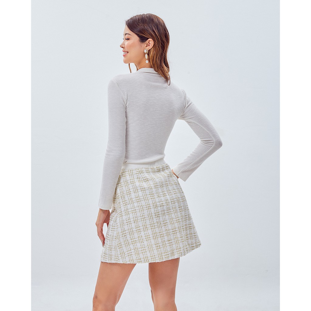 Chân váy SheByShj vải tweed - Gloria Skirt