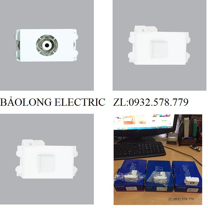 Ổ CẮM TIVI ÂM TƯỜNG MPE,Ổ MẠNG ÂM TƯỜNG MPE,Ổ ĐIỆN THOẠI ,Ổ USB ÂM TƯỜNG SERI A60