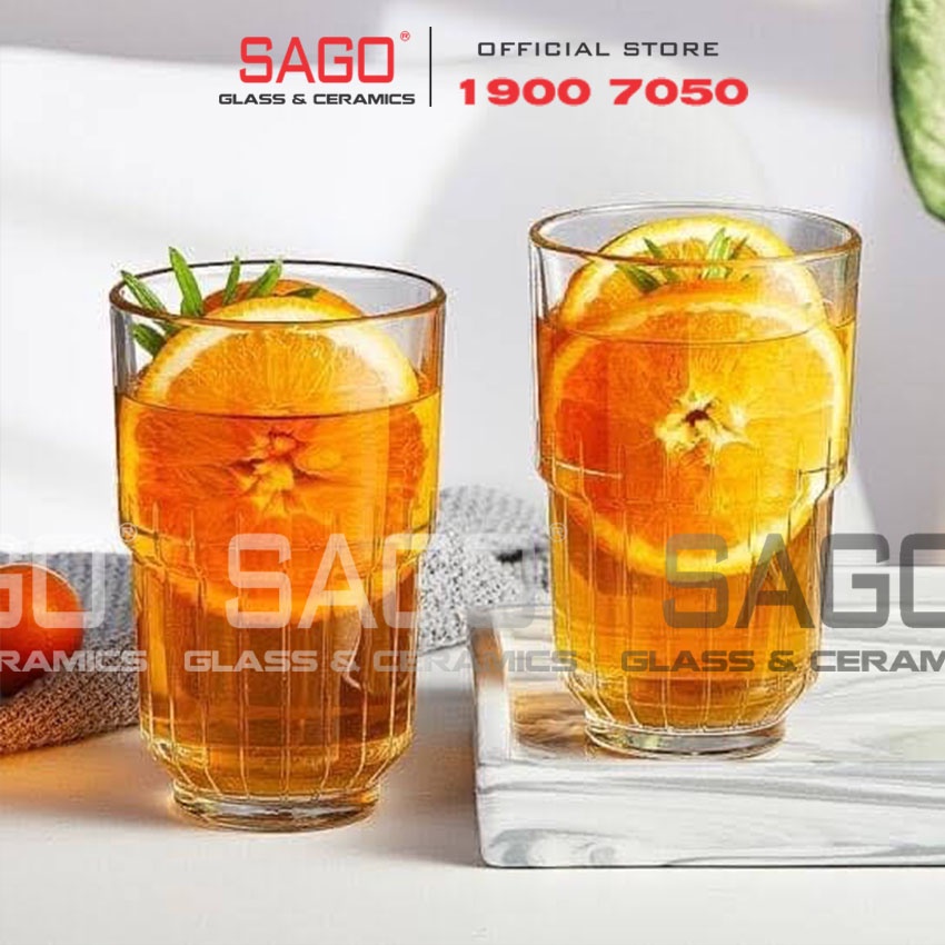 Ly Thủy Tinh Cường Lực LINQ White Beverage 355ml | Thủy tinh Cao Cấp