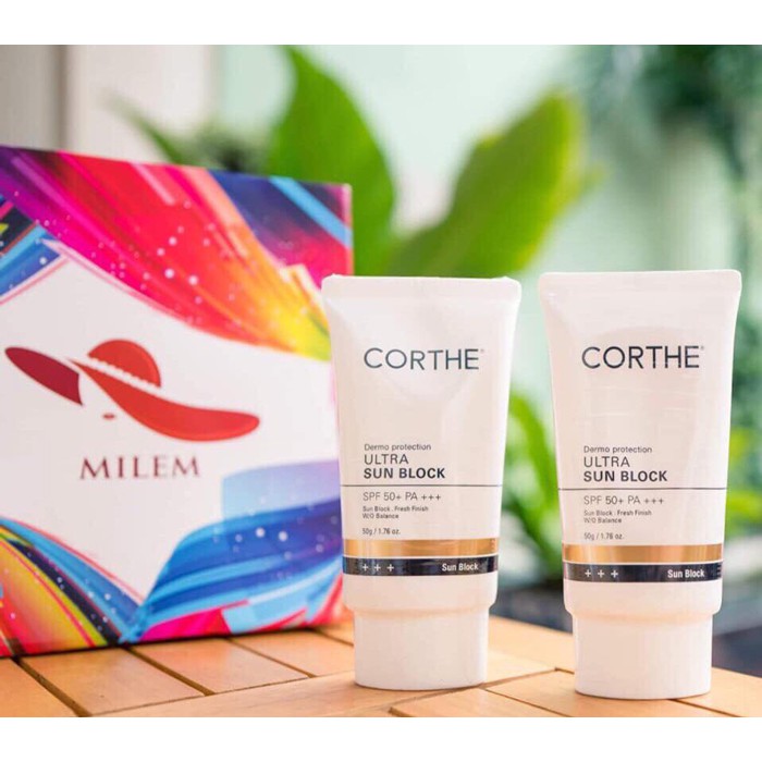 Kem Chống Nắng Vật Lý Corthe Dermo Protection ULTra Sun BLock SPF50+ PA+++ Hàn Quốc BÔNG SHOP | BigBuy360 - bigbuy360.vn